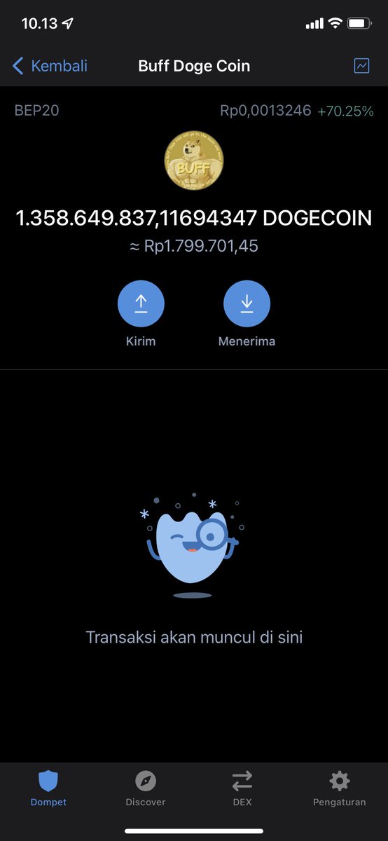 bimokemo's tweet photo. Busetdah modal cepek #buffdogecoinarmy https://t.co/NF8F6DIeoS