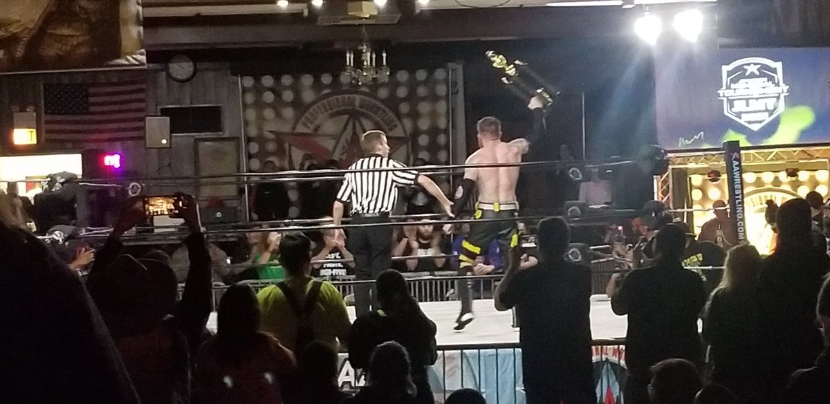 BY GOD HE DID IT!!! @MatFitchett IS YOU 2021 #AAWJLMT WINNER AND WILL FACE FRED YEHI AT THE WINDY CITY CLASSIC!!!