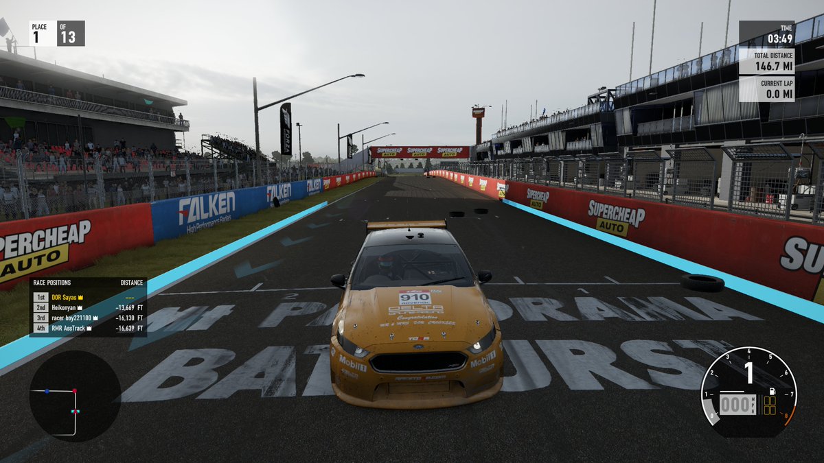 DOR_Sayas's tweet image. And thats a wrap! Final Stint finished, a HUGE thanks to everyone involved with getting us where we are today! A strong season of TEC for Delta, and everyone has given it their all! #TORA #Bathurst1000