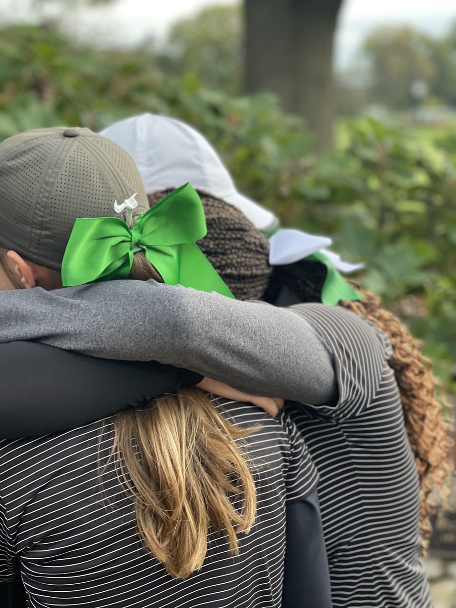 Shot an amazing 2 day total of 298-295 for a tournament total 593. Finished runner up by 5 strokes. The word “Proud” doesn’t do justice to the feeling we have for these young ladies. They are incredible on the course and inspiring off of it. Thank you for a season of memories💚