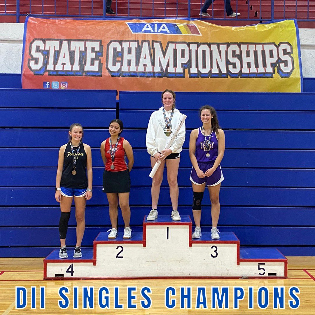 AZPreps365's tweet photo. 🏸 2021 State Champions🏸Congratulations to all who competed in the Singles and Doubles Championship Tournament. @HHS_Athletics_1 @RedMtLions @SDOathletics @CDS_TUHSD @SunriseMustangs @IronwoodSports @CampoStudentSec @PrescottBadgers @BashaAthletics @GilbertHSTigers @perry_pumas https://t.co/pJEYBJuCsz