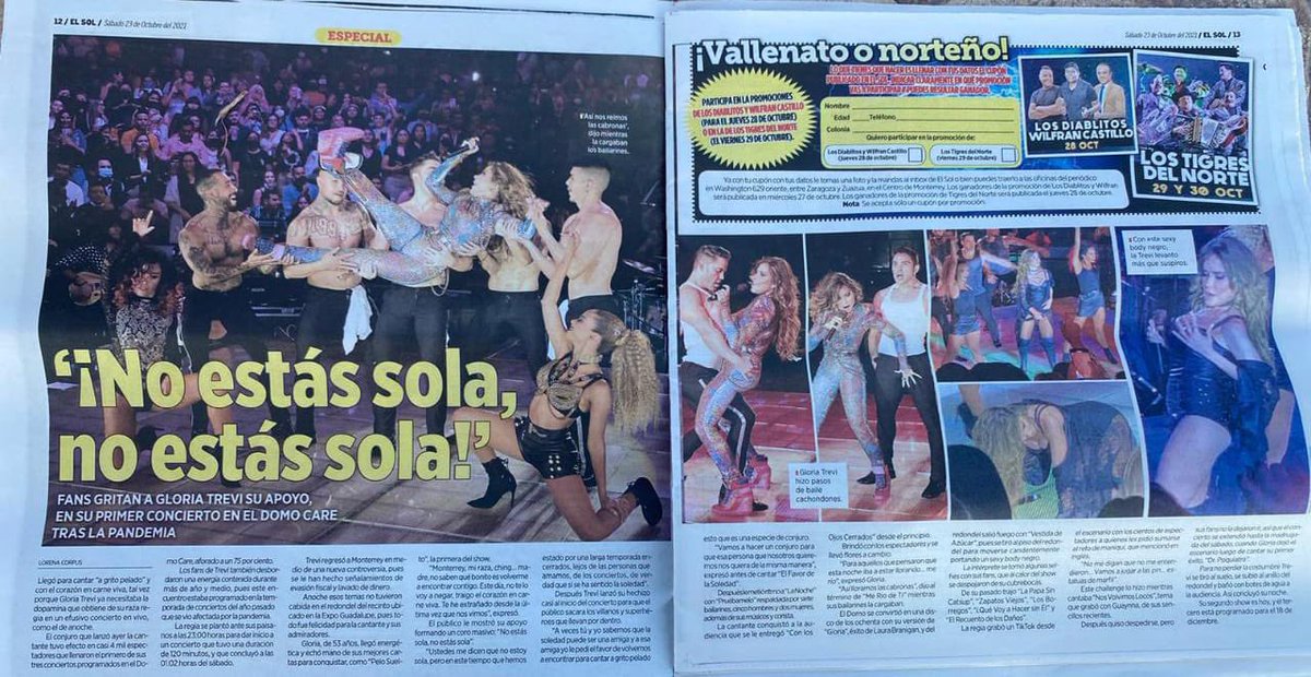 SergioDelAguila's tweet photo. Señores y señoras de la acera de enfrente, NO son los tiempos de antes. HOY @GloriaTrevi NO ESTÁ SOLA.

Con copia clara para @karladelacuesta y sus amistades que creen que somos tontos y no tenemos todo documentado. https://t.co/agQJ1QH881