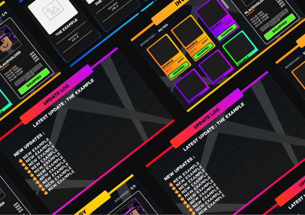 AstralDefined's tweet photo. 🎨 Just finished a UI set commission for the upcoming — @AnimeQuest !

One of my most favourite orders to work on. Had fun experimenting with the style. 🔥

Likes ❤️ + RT’s ♻️ Appreciated!

#Roblox #RobloxDev #commissions #RobloxCommissions https://t.co/CJnVCnmmId