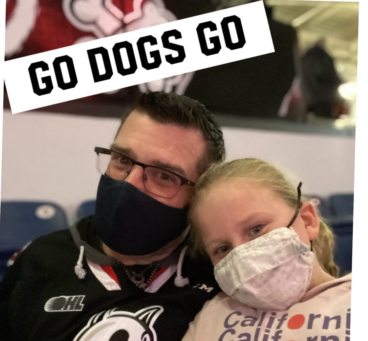 ZKorody's tweet photo. @BigMarcosPizza sec 101 row L seat 7 @OHLIceDogs https://t.co/Q4tnDuOCer