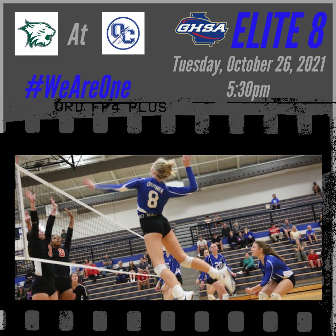 Let’s Go <a href="/OconeeVB/">OconeeVB</a> #weareone 

<a href="/scoreatlanta/">SCORE Atlanta</a> <a href="/OfficialGHSA/">GHSA</a> <a href="/JHubb93/">Justin Hubbard</a> <a href="/RyneDennis/">Ryne Dennis</a> <a href="/chris_starrs/">Chris Starrs</a> <a href="/ABHpreps/">ABH Preps</a> @OCHS_Principal <a href="/kellymaffeo/">Kelly Maffeo</a> <a href="/KimHarmelink/">Kim Harmelink</a> <a href="/oglesby_mark/">Mark Oglesby</a> <a href="/McclainBaxley/">McClain</a>