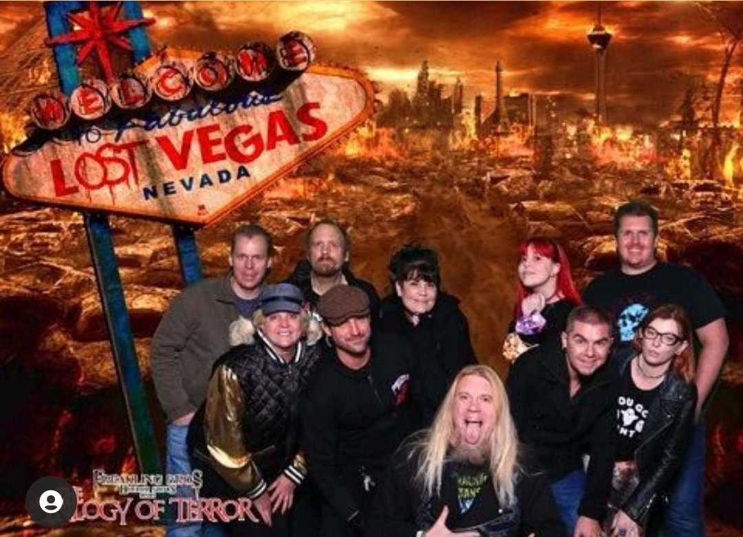 Have you been to #FreaklingBrothers #TrilogyofTerror in #Vegas this season? Unlimited access with admission, booze wagon, food. Perfect night out! See if you can figure out what custom AJ build I hand delivered to JD & Duke this week when you do... @freaklingbros 💀