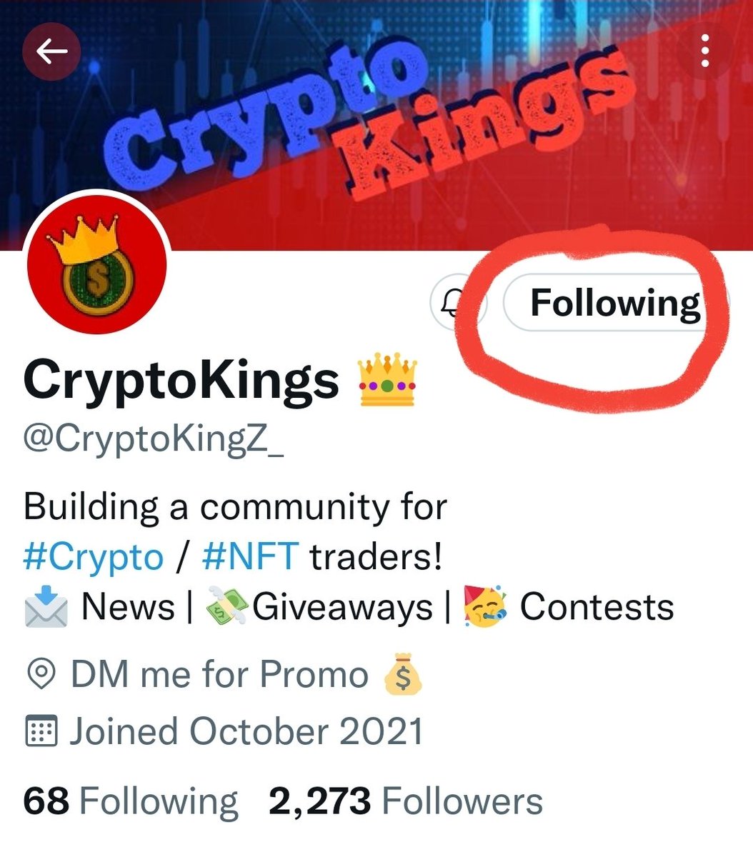 LarrySm79786383's tweet photo. @CryptoKingZ_ Liked, Retweeted, and Following:
@BitCoinFriends 
@DeFiGuy5 
@coinbreze https://t.co/AfaWvFNfxz