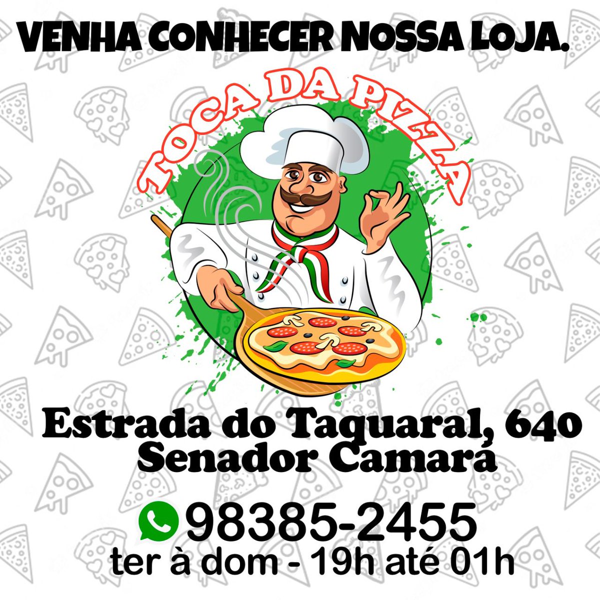 Toca da Pizza senador camara (@taniahjun) on Twitter photo 