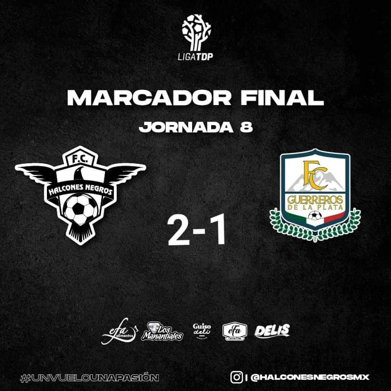 Nos quedamos con la victoria ¡Los tres puntos se quedan en casa!

#UnVueloUnaPasión
#VamosHalcones <a href="/LigaTDP/">Liga TDP</a>