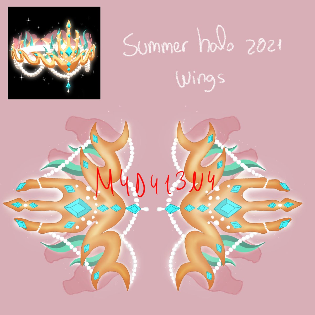 m4d413n4's tweet photo. Mermaid Halo 2021 wings!
Currently working on halloween halo 2021
Hope u like em!
#Halo #royalehigh #royalehighhalo #Roblox #RoyaleHighHalo https://t.co/ZtUlyDjvek