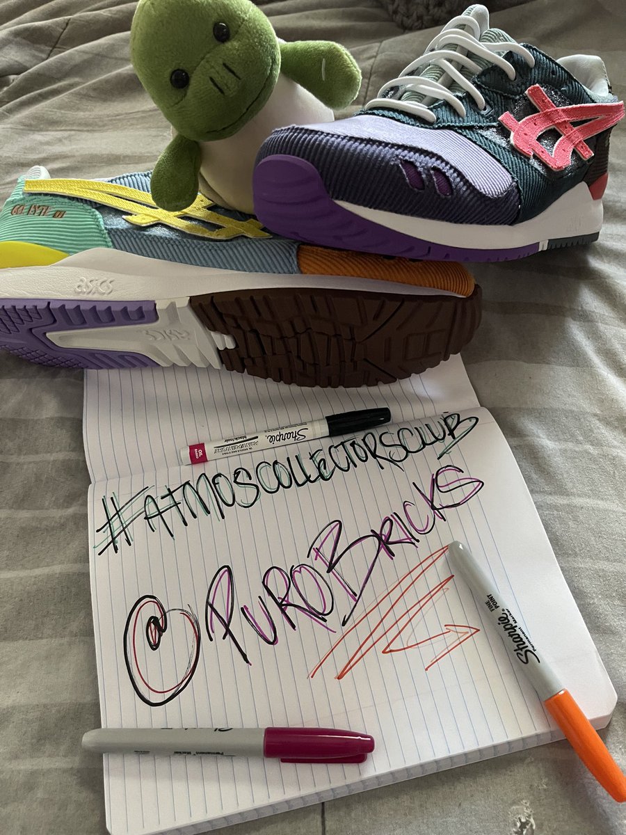 purobricks's tweet photo. @atmos_usa 🚨 BINGO.! 🚨 
Size: 11.5. 
La to chi sbs. 
Tenacious D. 🎸 
Ricola.
Wotherspoon x Atmos ASICS.
Hoping to get this W. 🐢 https://t.co/4gxbvo76VR