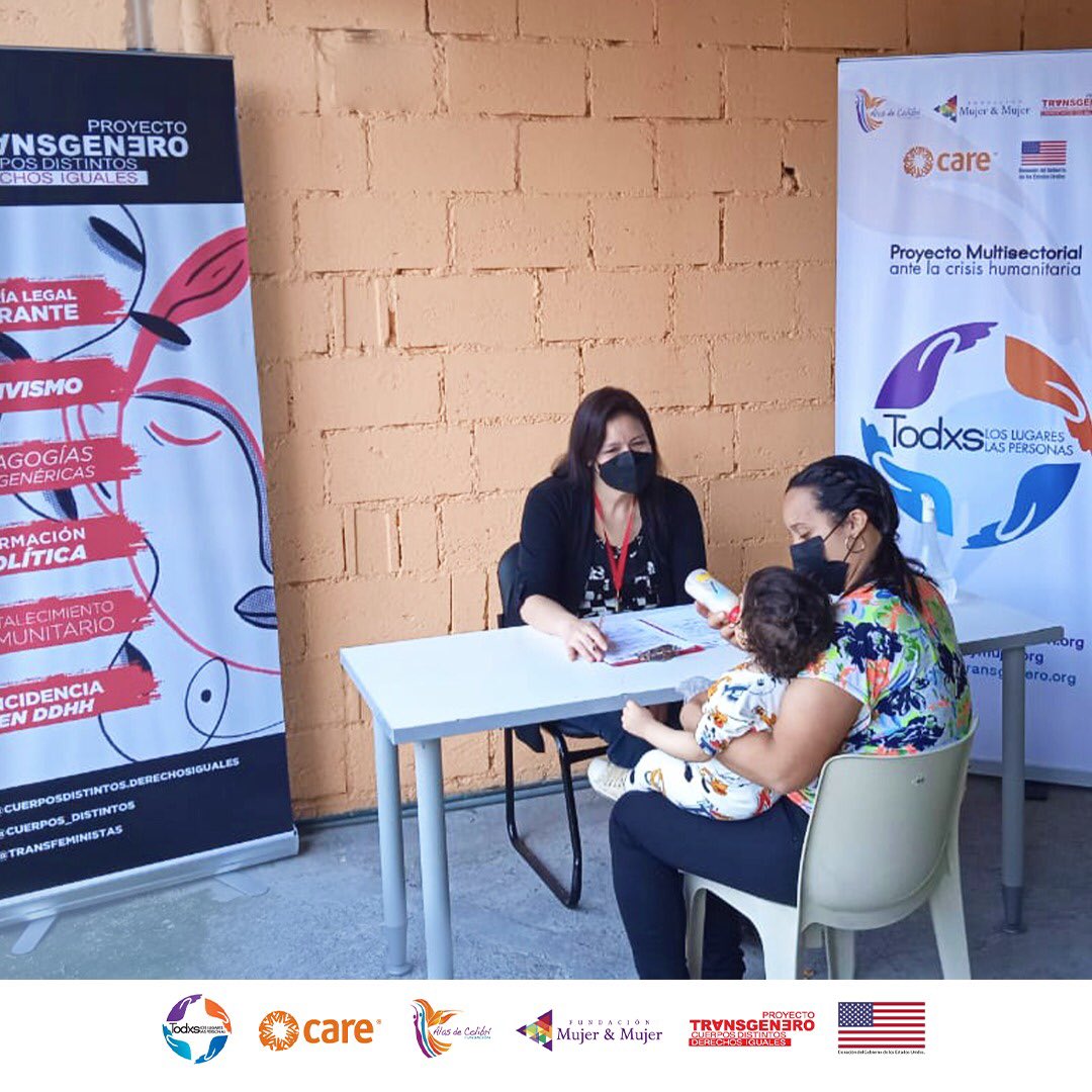 transfeministas's tweet photo. 🔴📢 Hoy tuvimos nuestra tercera jornada de “Intervención Legal Emergente” (ILE), Metodología ALA, dirigida a personas en movilidad humana y población de la diversidad sexo-genérica, en el marco del proyecto PRM Fase II.
#TodosLosLugares
#TodasLasPersonas https://t.co/ZDfxoOJvIp