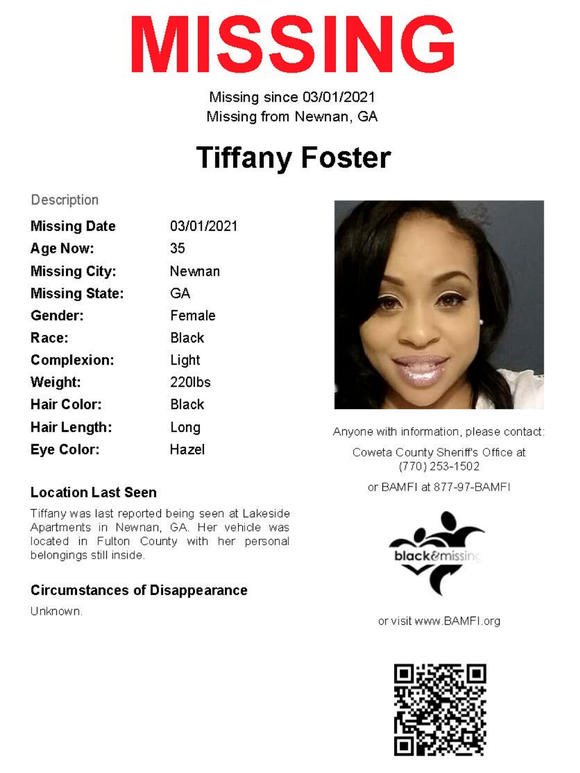 GabbsJustice's tweet photo. #TiffanyFoster #MissingInAmerica #GabbyPetito @aware_the @missingpeople @NewsNationNow @BrianEntin https://t.co/PksiBgqOOZ