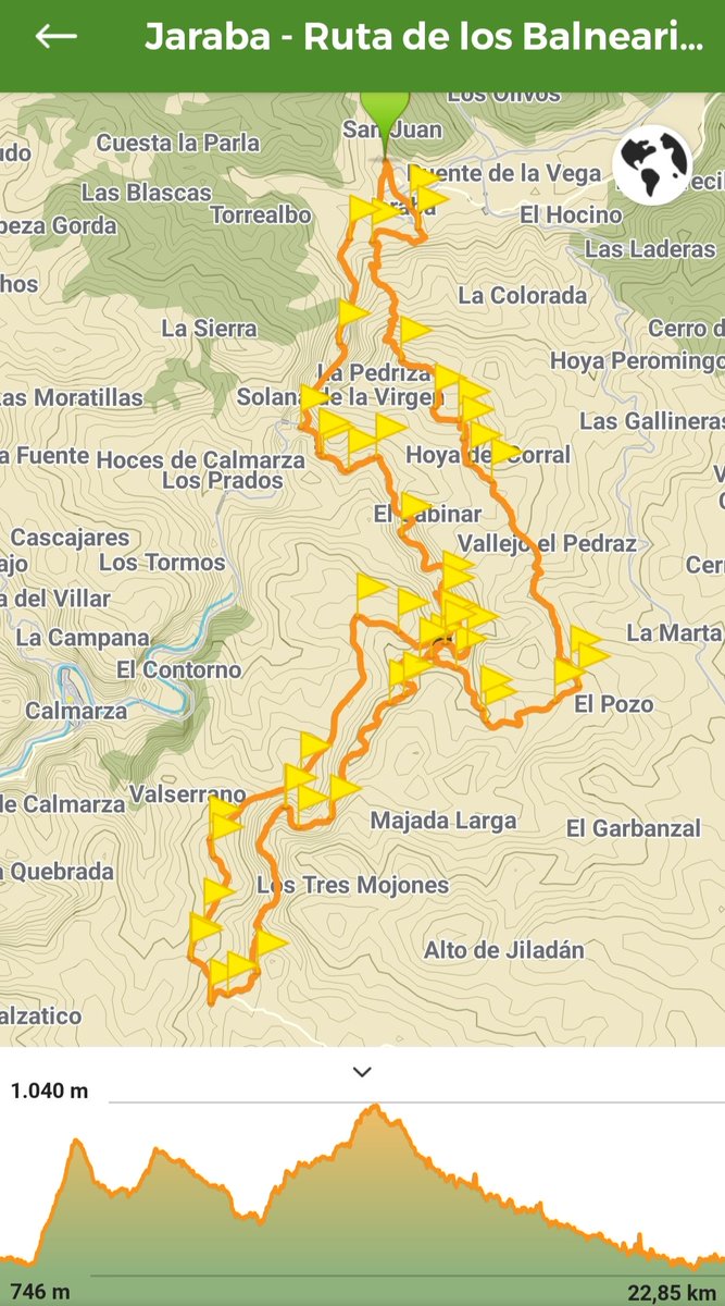 alserrod's tweet photo. Sábado de ruta por JARABA
👣 23km
📍 Barrancos de #Jaraba y #Calmarza
📈930m
Ruta de los #balnearios pasando por todo el sistema Ibérico, llegando a los confines de #Aragon , pinturas rupestres y, sobretodo, un barranco impresionante
#Senderismo #andada https://t.co/YNEMd18THY