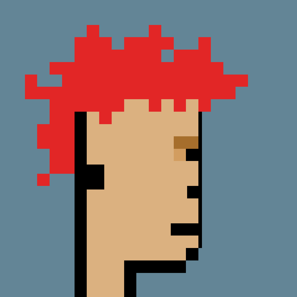 cryptohalfpunk's tweet photo. Crypto Half Punk #20 #OpenSeaNFT 

Price : 0,01 Eth #halfpunk https://t.co/ei81w51S8m