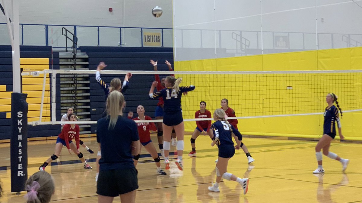 Wichita_NW's tweet image. Northwest takes the first set against Dodge City. #SubState