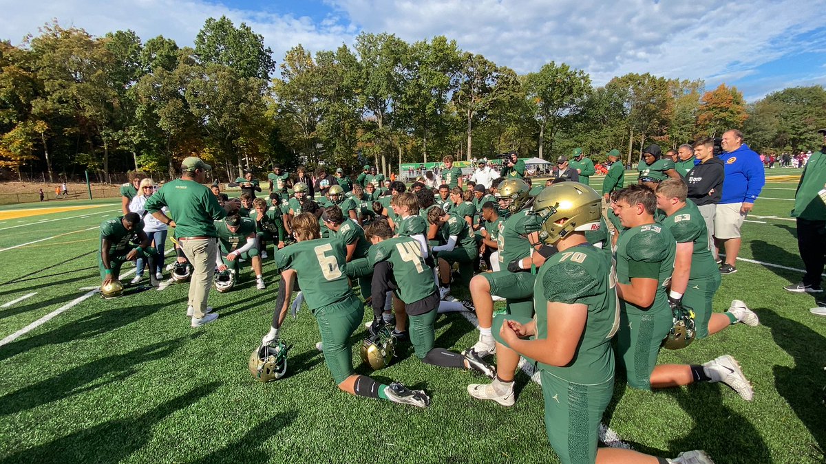 Great game Green Knights!!! 21-14 St Joe’s!!!