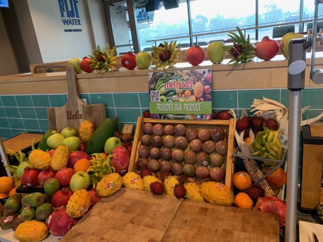 MelissasProduce's tweet photo. UCLA football π€ #FreakyFruits
Find us on the club level at @UCLAFootball vs @oregonfootball today!
#GoBruins @RoseBowlStadium https://t.co/BR0LiACU4O