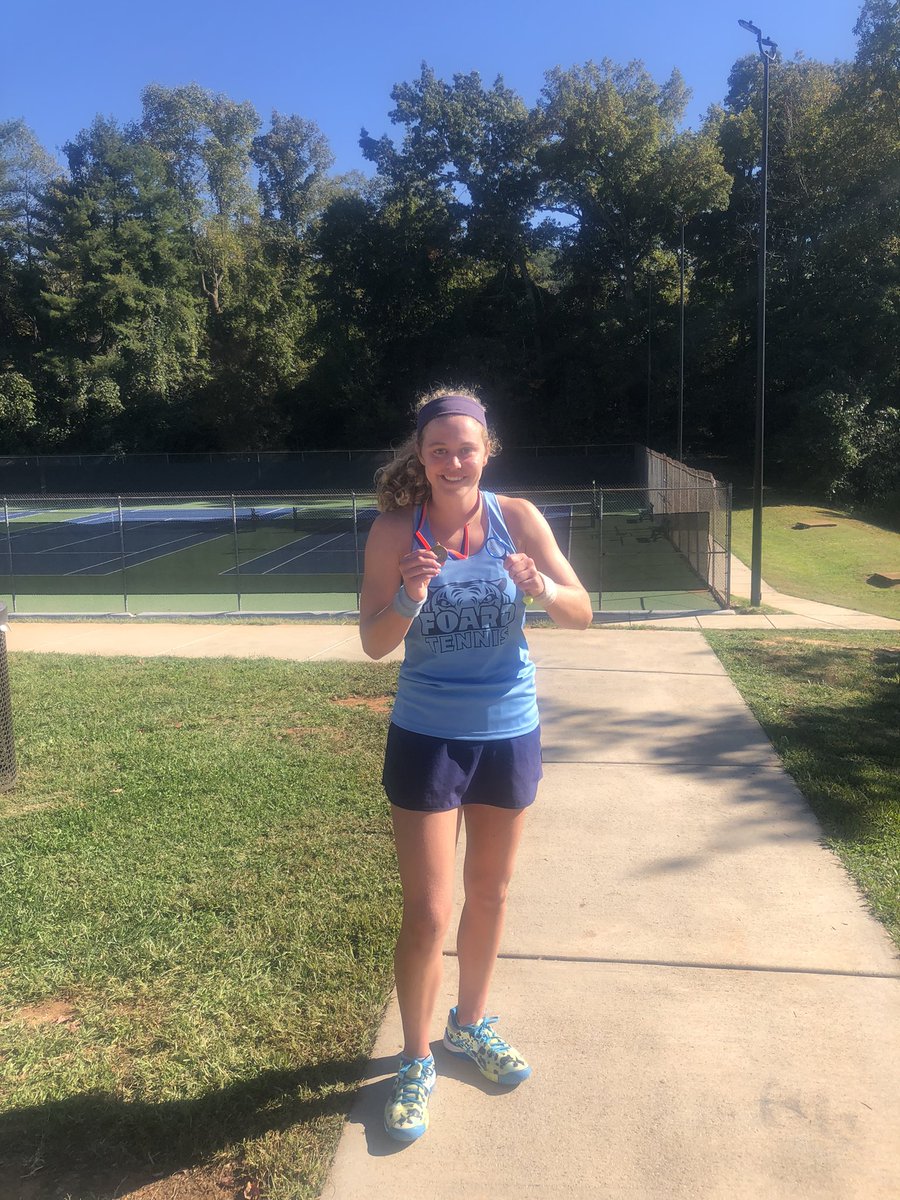 Congrats to <a href="/ftfathletics/">FTFATHLETICS</a> <a href="/AlexisWolgemuth/">Alexis Wolgemuth</a> on winning 3A West Regional. Advances to state tournament next week.

Hickory's Ellie Holzman &amp; Nicole Kozischek runner up in doubles and will play next week as well