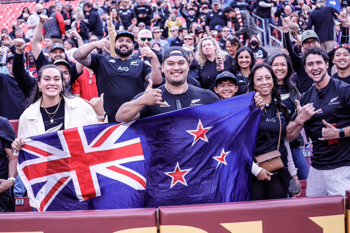 AllBlacks's tweet photo. Love the support fam 👏

#1874Cup https://t.co/jae776soz2