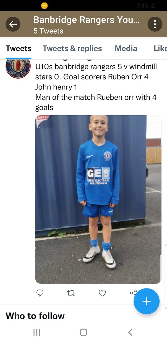 youthrangers2's tweet photo. What a performance from the u10 earthquakes today goals scored on the day
Ruben orr ⚽️⚽️⚽️⚽️
John henry ⚽️
Best on the day was birthday boy ruben orr with a his best performance  of the season https://t.co/SHpbN6jv7w