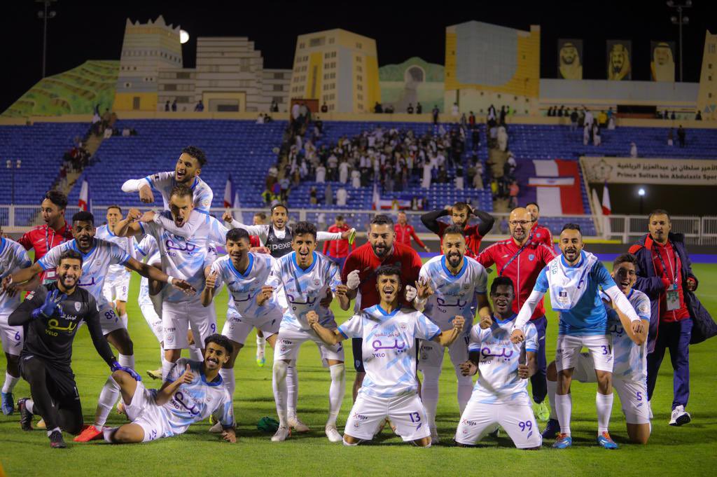 اللهم لك الحمد ، انتصار مهم و ثمين ، الف مبروك لجمهورنا ❤️💙
