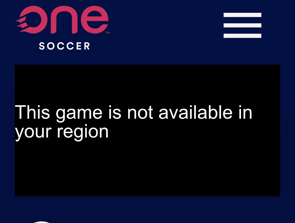 leekai99's tweet photo. when you purchase a subscription to @onesoccer specifically to watch the @CANWNT bit are blocked from viewing 😏 https://t.co/vF2OfyUz6b