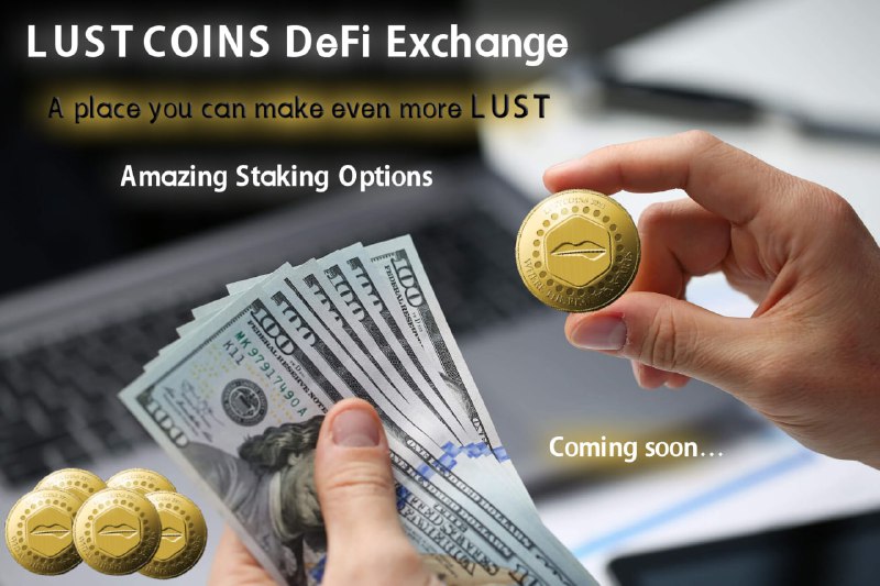 opportunities won't last long #LUSTCOINS #BTC  #cryptocurrencies #BNB  #ICO #IDO #NFT #freeNFT #PRESALE #decentralized 
t.me/lusttoken
instagram.com/lustcoins
lustcoins.com