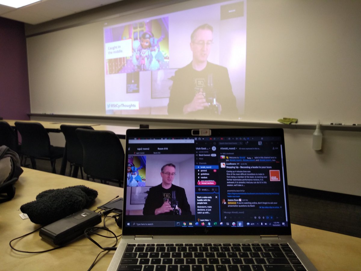 drewmingl's tweet photo. Moderating at the #utahgeekevents Big Mountain Data & Dev conference- @StCyrThoughts sharing tips
on becoming a leader & delegating dev projects. #BigData https://t.co/bk8AA2rJDd