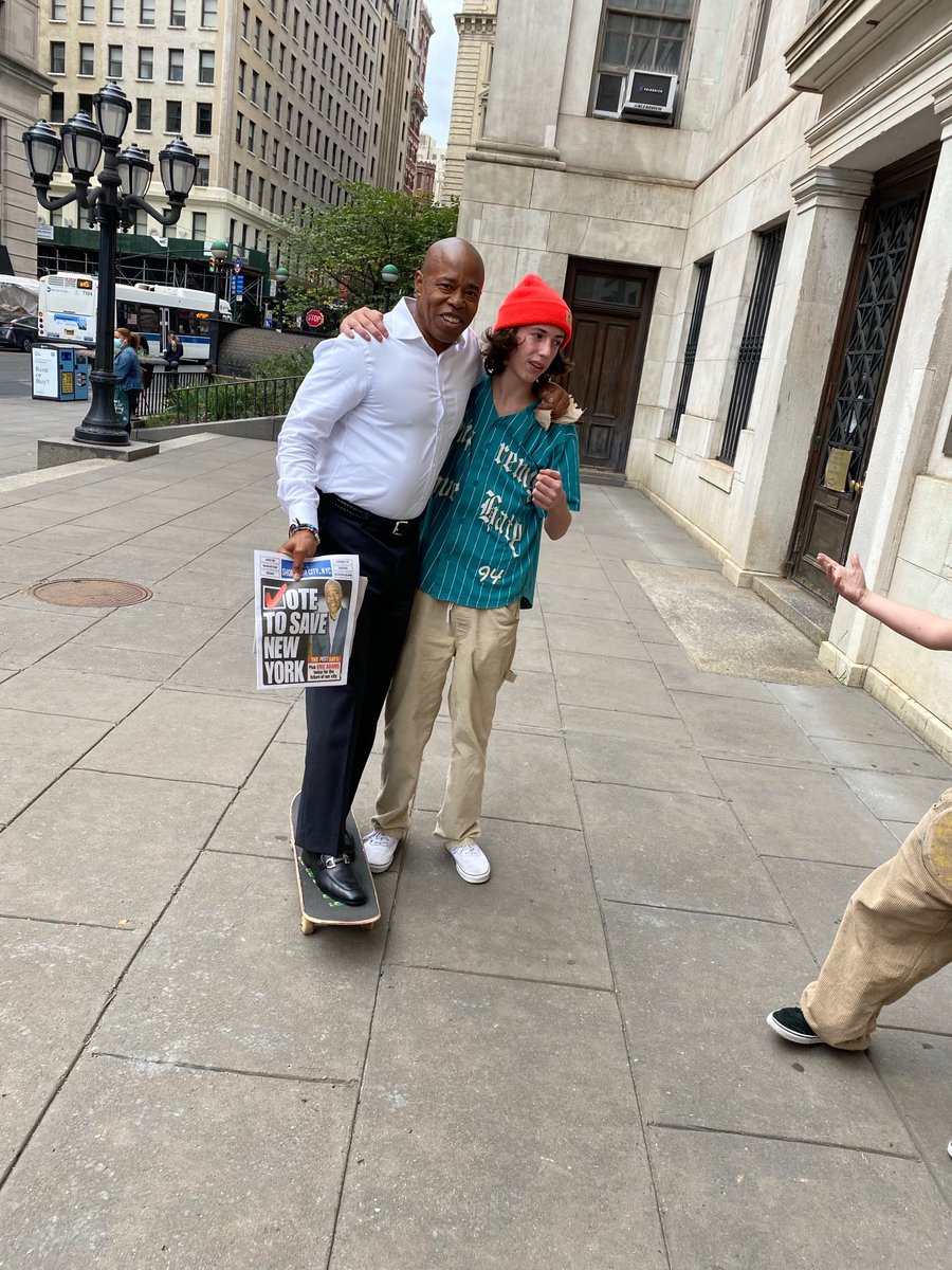 Eric Adams tweet media