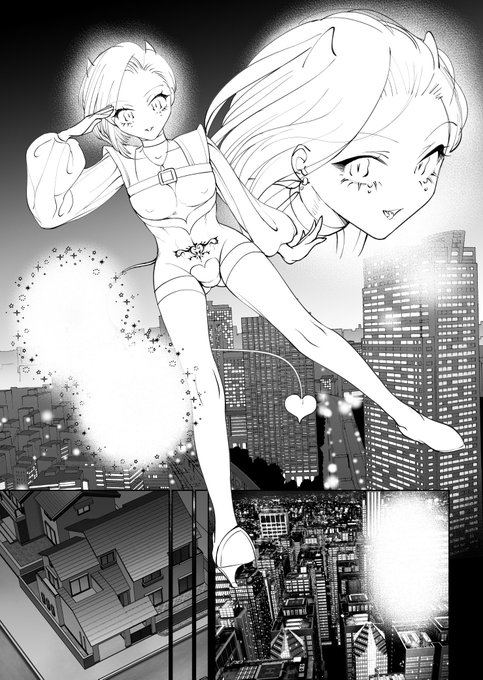 線画おわたぁ😈ギリいける…はず… 