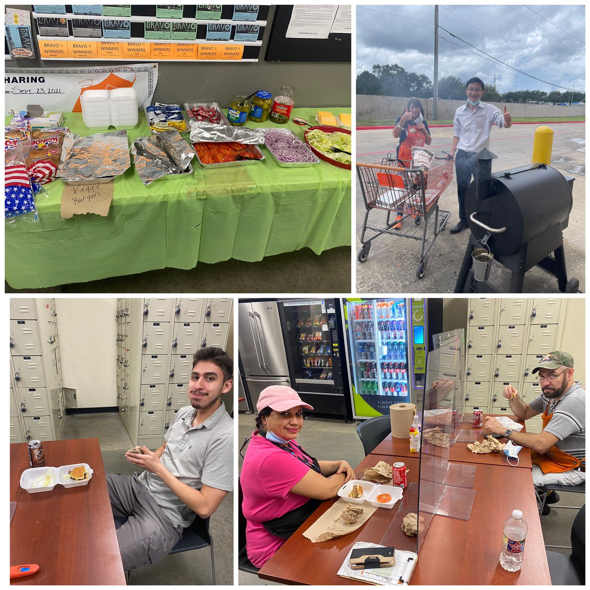 Grill burgers for our team! #PoweroftheGulf <a href="/Pearland6543HD/">PEARLAND HOME DEPOT 6543</a>