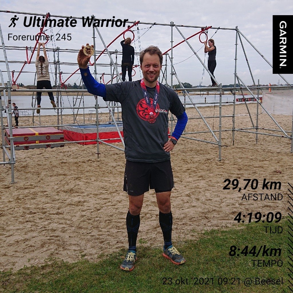 Mooie dag gehad bij de Ultimate Warrior obstacle run!