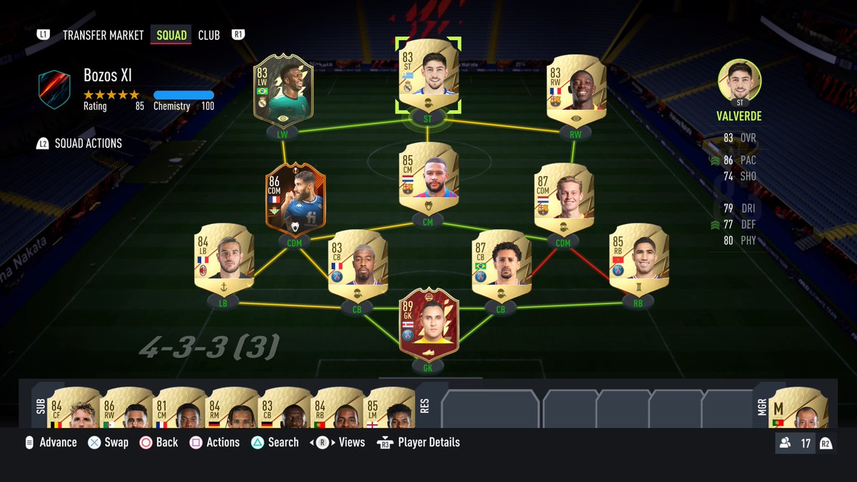 Someone tell Vini &amp; Dembele to stop hitting the post pls 

Saving TOTW packs for a better week