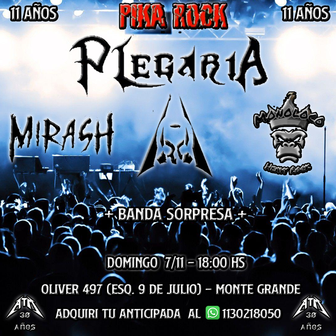 Pika Rock 11 años