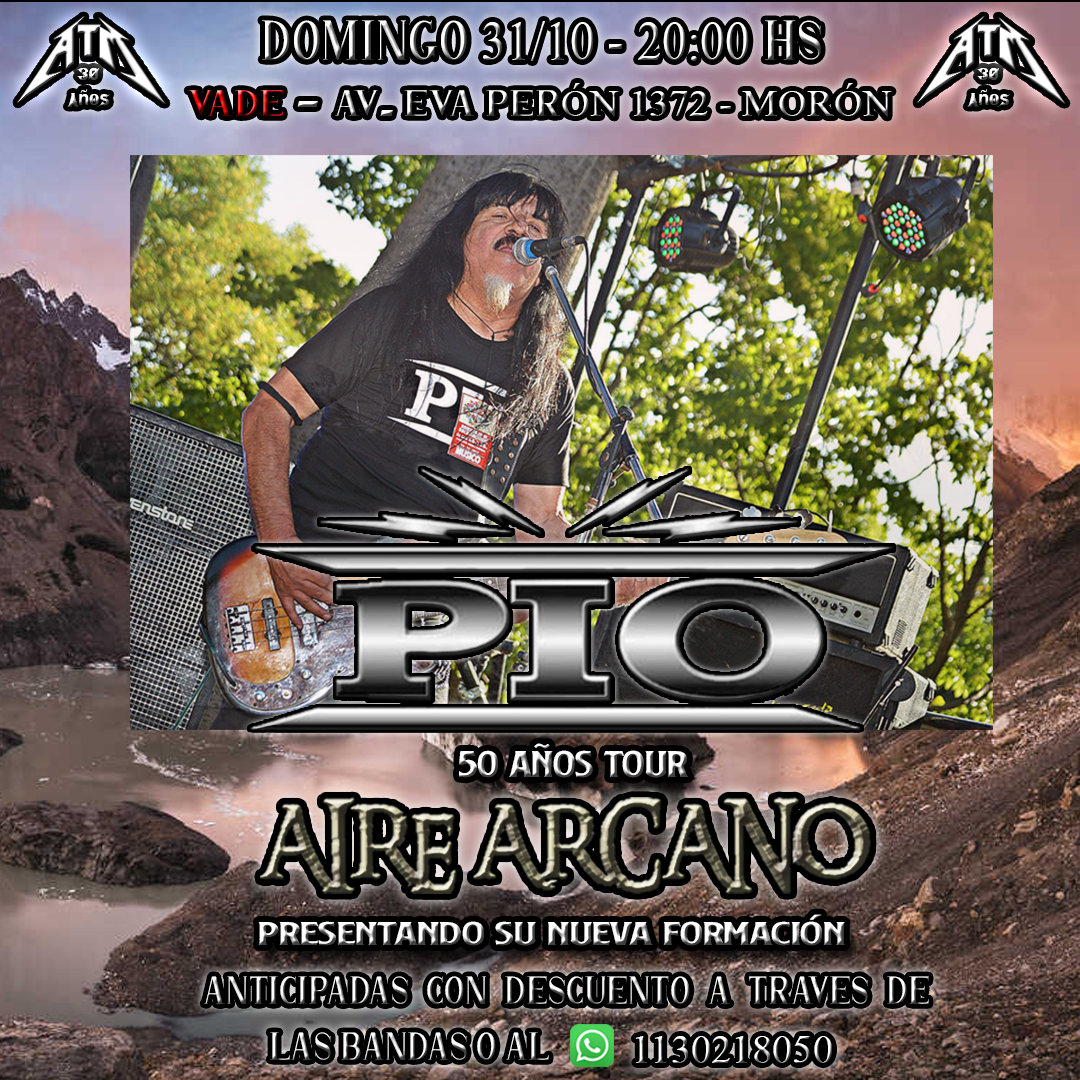 Pio / Aire Arcano en Moron