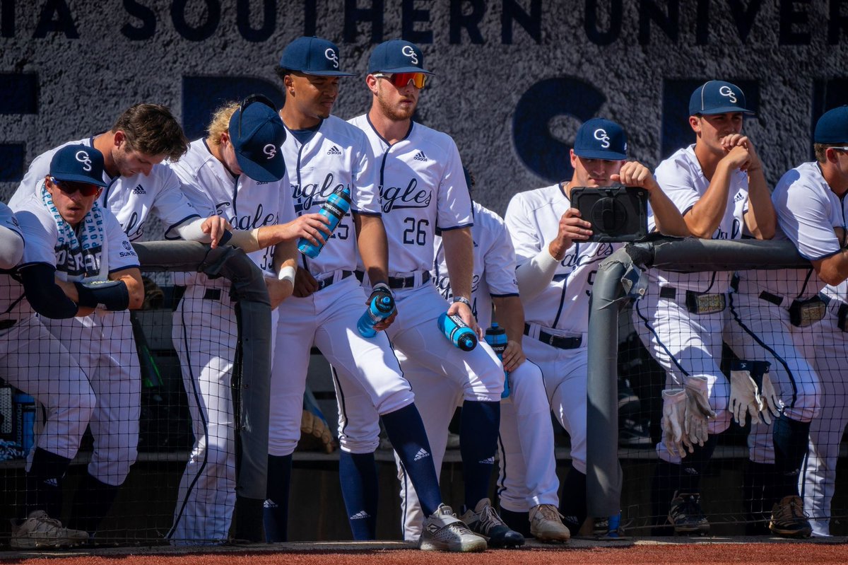 GSAthletics_BSB's tweet photo. FINAL | GS 3, UF 1

Eagles take game one 3-1 in Gainesville! Game two will follow shortly! 

#HailSouthern https://t.co/21FpgZsAr1