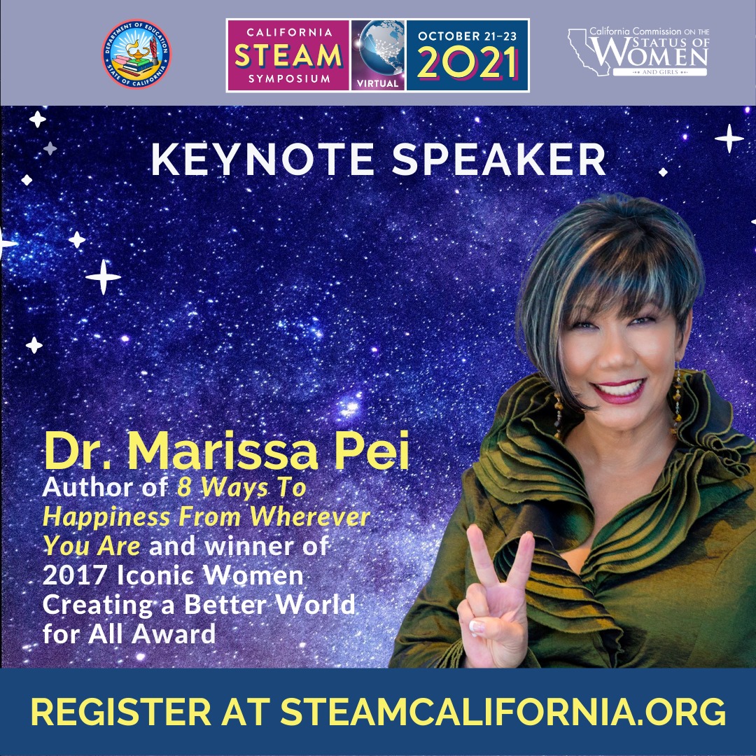 CDEfoundation's tweet photo. Wrapping up the #CASTEAM21 Symposium with the mighty, happy and inspiring @DrMarissaPei! Learning how to weave her creative energy into any activity, in and outside of the classroom! #CreativeEd #MakeChange #DoGoodToday https://t.co/YePcaTcQcJ