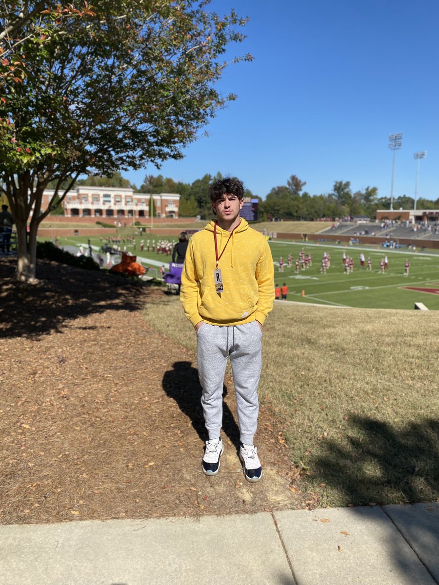 Great time at Elon today thank you @Arketa_Banks for the invite @Coach_Crock @CappsHal