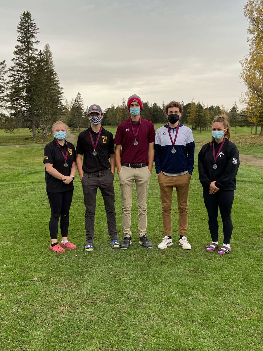 Congratulations to our golf team who are bringing home the silver medal!🥈⛳🎉 #HCS