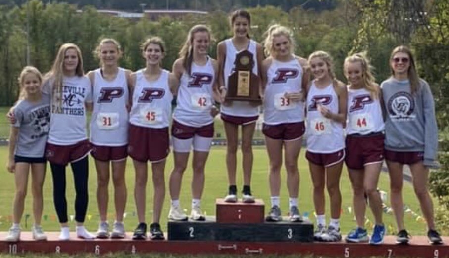 Mountain Top Sports congratulates the Pikeville cross country girls team on winning the Region 7 championship!!