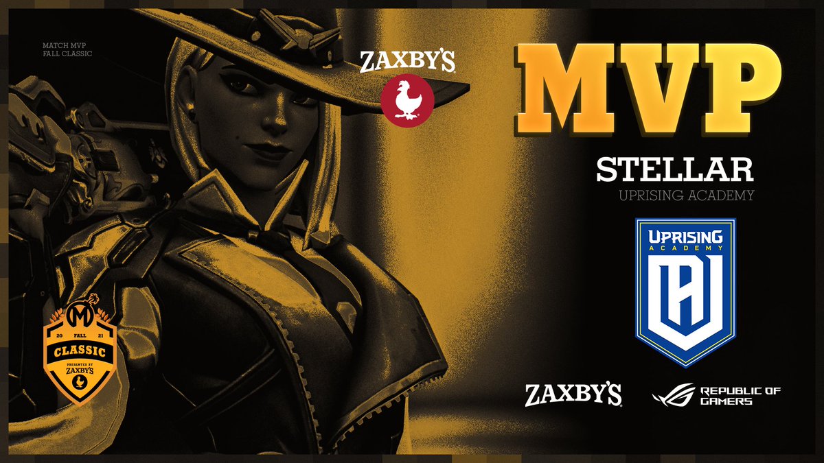 FLMayhem's tweet photo. Your MVP in the Winners Bracket matchup between Redbird Esports and Uprising Academy is none other than Stellar!
#MayhemFallClassic #BringTheMayhem https://t.co/xfsdOSU4Xs