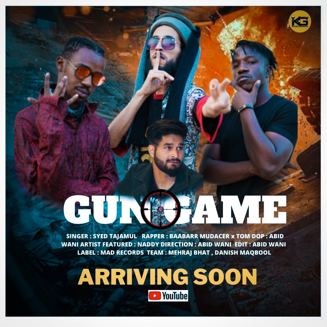 KashGraph's tweet photo. Gun Game - Coming Soon on Official YT Channel of KashGraph @BaabarrMudacer
@Abid__Wani #kashgraph #baabarrmudacer #Kashmir #abidwani https://t.co/PuxRFcIJnN