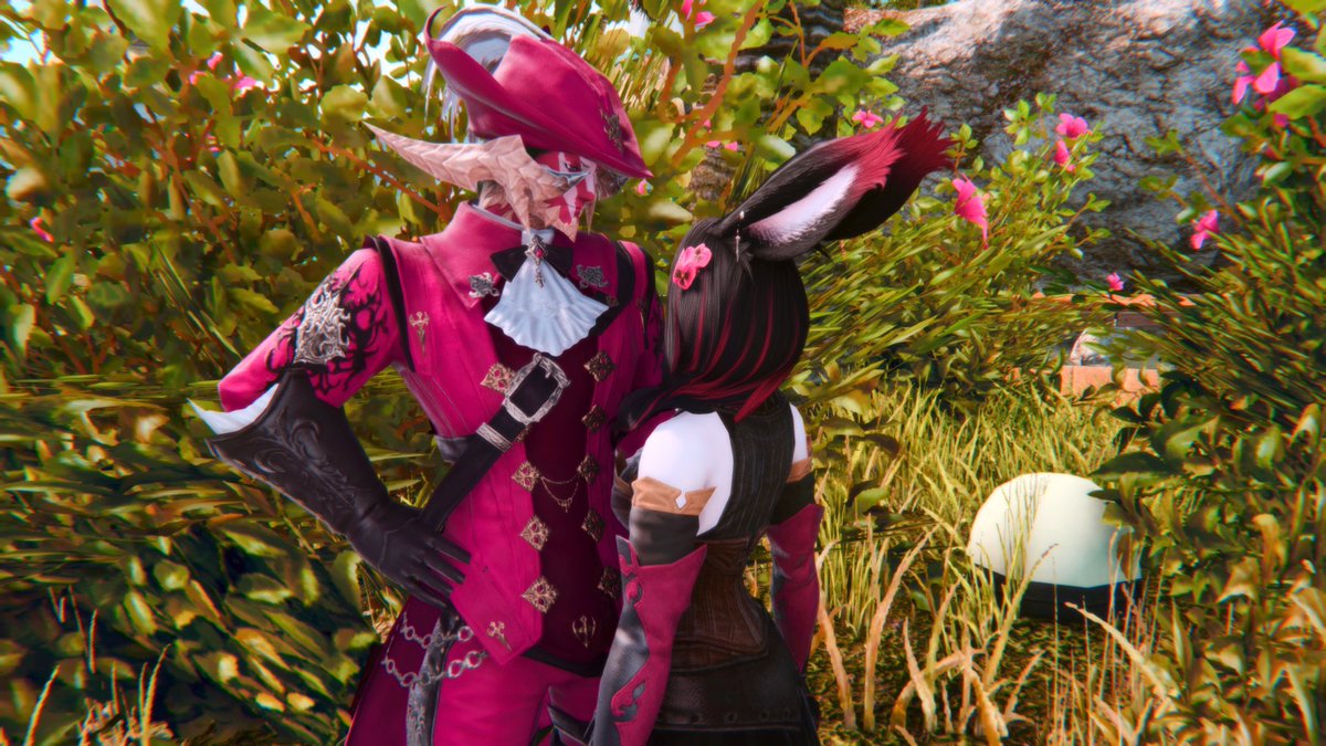 two red mages up to only good things.

#FFXIV #GShade