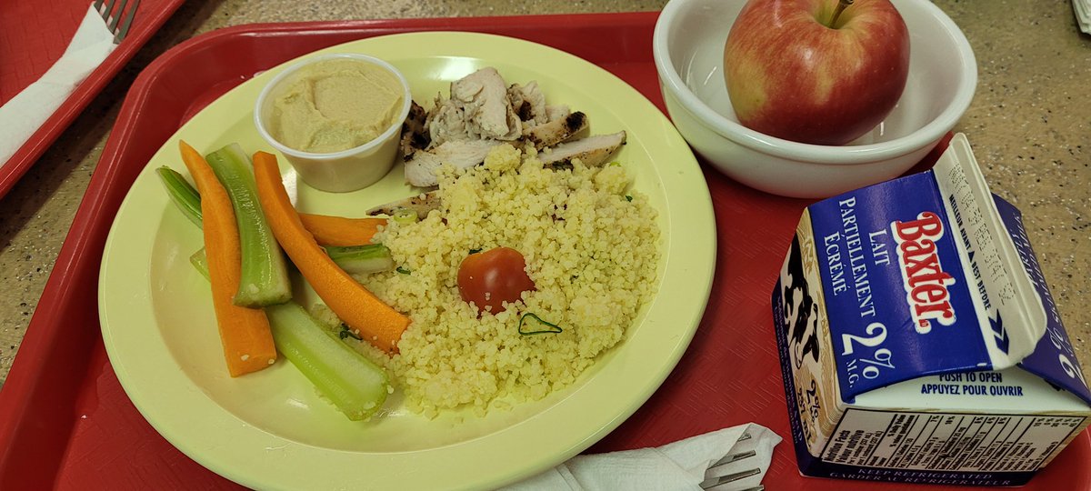 Thanks Chef Michael, Algonquin Hotel. VMES Students are so fortunate to have such nutritious and delicious meals.