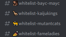 BBAC_NFT's tweet photo. Did you guys hear that?

Automatic Whitelist spots on BBAC for holders of:

🐵@BoredApeYC (Including Mutants)

🦖@KaijuKingz 

🐈@mutantcats 

💅@fame_ladies 

Head over to our Discord to claim your spot: https://t.co/iTZkIJoj4i https://t.co/d2HgnGCgIK