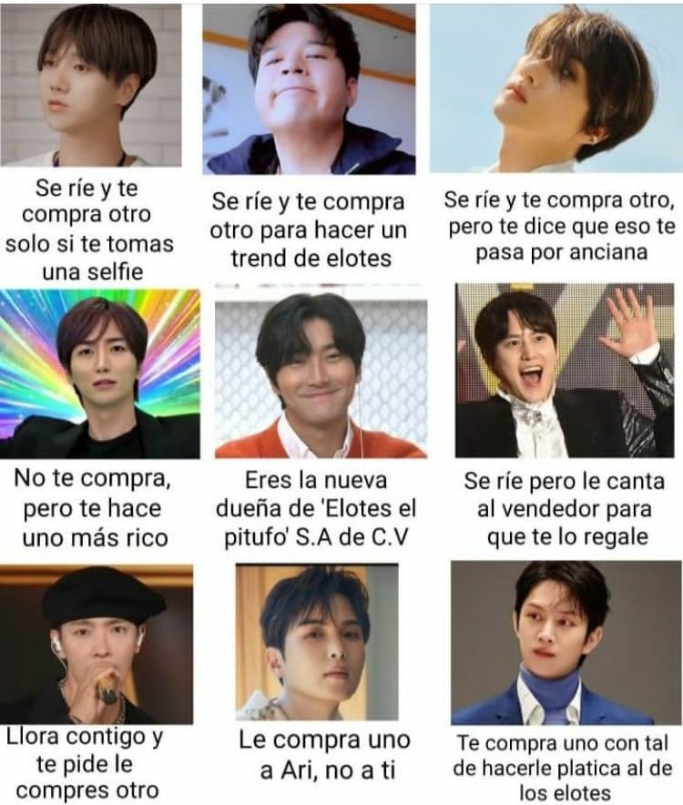 Se te cae tu elote:
#SUPERJUNIOR