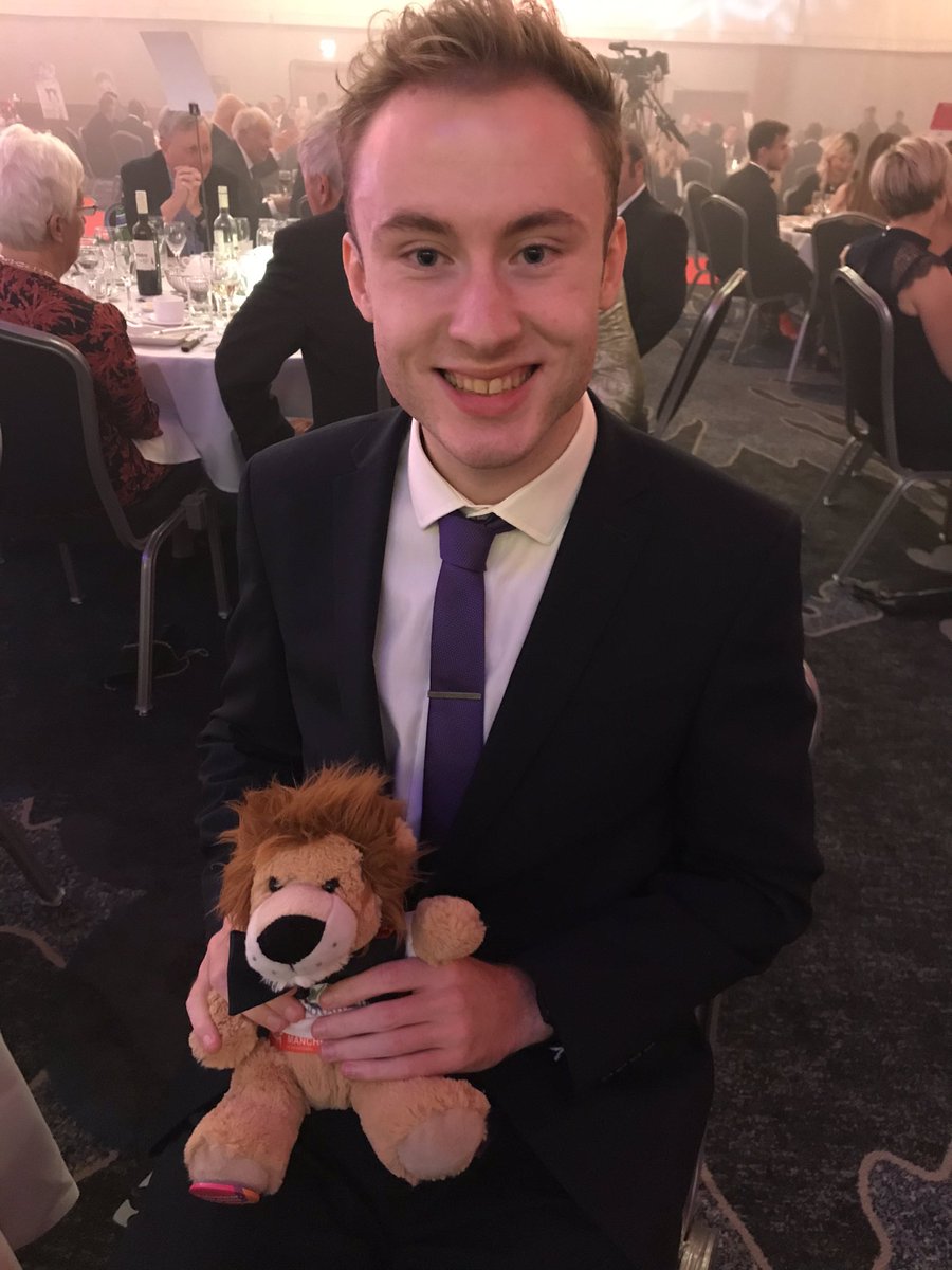 LeonardsPride's tweet photo. Young Volunteer winner Thomas Lewis has a grrrreat @RunTogether_ group name- Run Wild Manchester! https://t.co/tIw6lpSFrd
