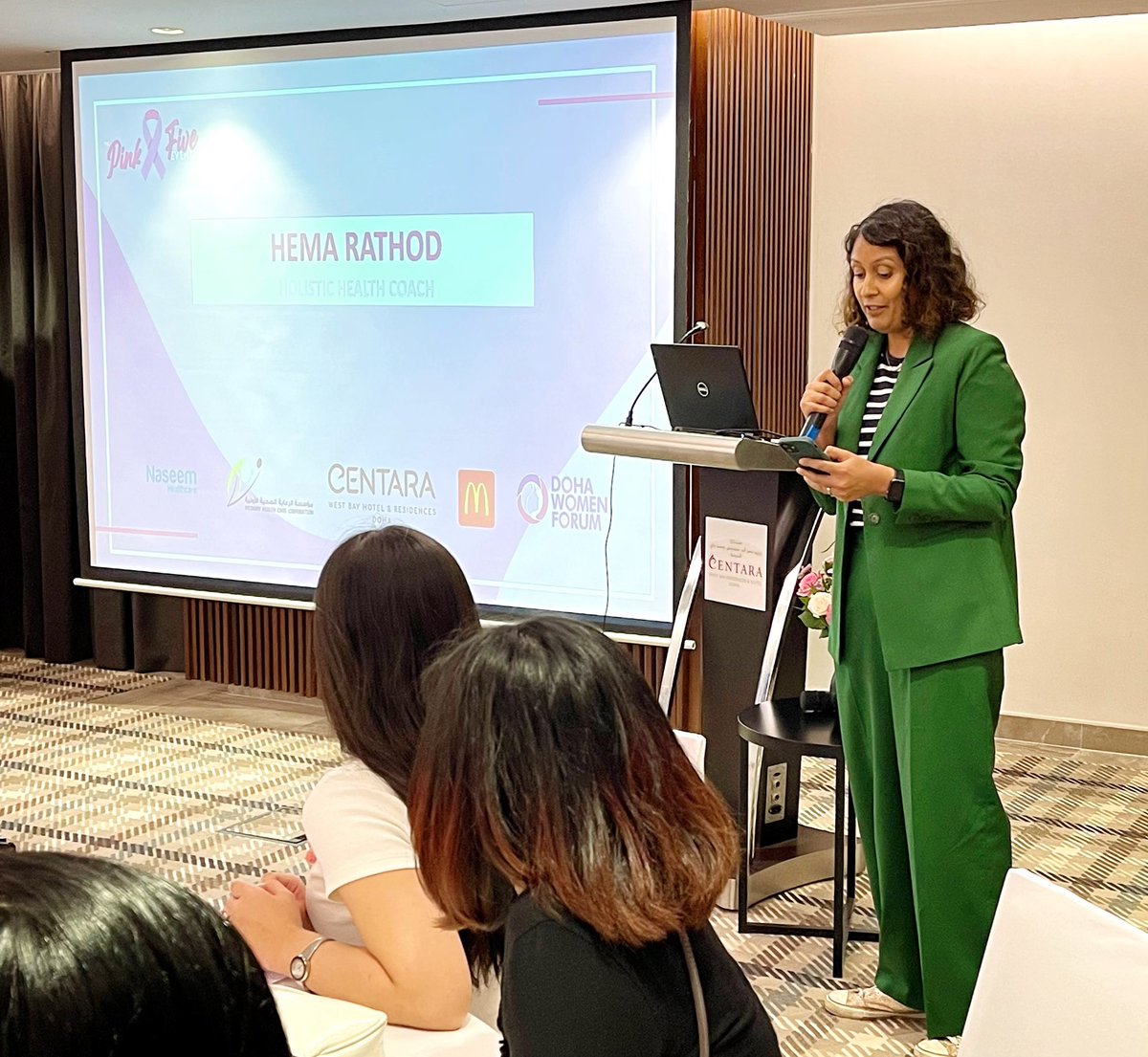 The Pink Five event of #DWF - A Breast Cancer Awareness Campaign launched with remarkable stories, informative talks from inspirational speakers, fitness activities &amp; great food for all of its attendees.

Thank you to Ms. Conchita Ponce for having us and congratulations!