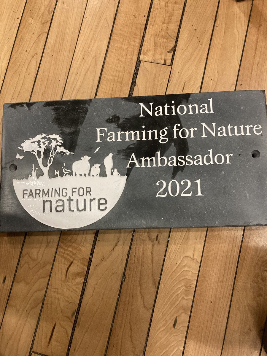 Delighted to collect a fantastic plaque for the farm from #FFN21 . Congratulations to <a href="/maynoothfarmer/">Norman Dunne</a> on being worthy winner.